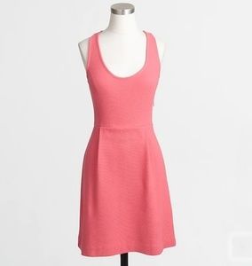 J. Crew Double-Knit Racerback A-Line Dress